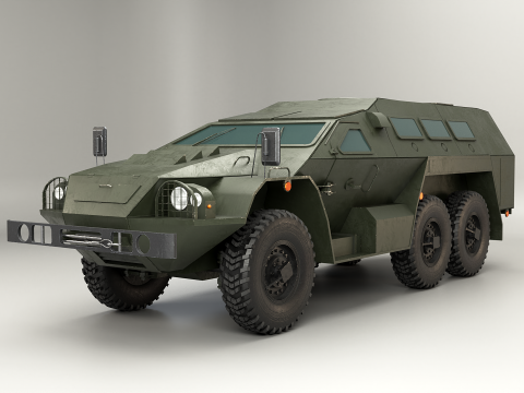 SBA-60-K2 Bulat 3D Model