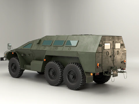 SBA-60-K2 Bulat 3D Model