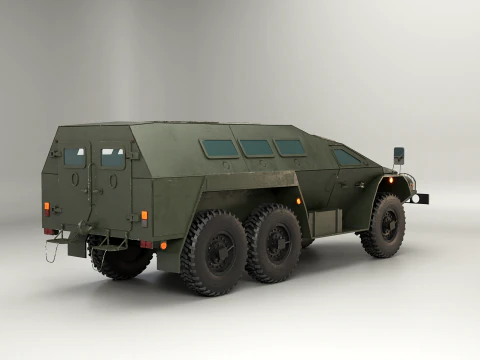 SBA-60-K2 Bulat 3D Model