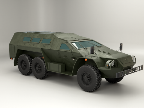 SBA-60-K2 Bulat Modelo 3D