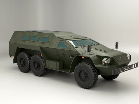 SBA-60-K2 Bulat 3D Model