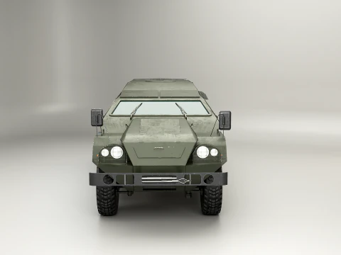 SBA-60-K2 Bulat 3D Model