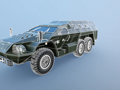 SBA-60-K2 Bulat 3D Model