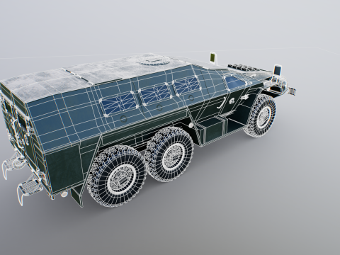 SBA-60-K2 Bulat Modelo 3D