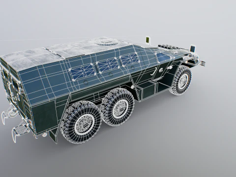 SBA-60-K2 Bulat 3D Model