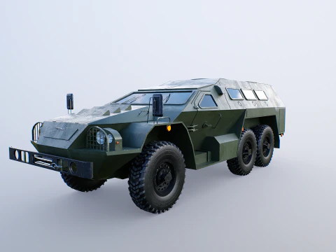 SBA-60-K2 Bulat 3D Model