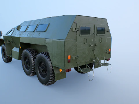 SBA-60-K2 Bulat 3D Model