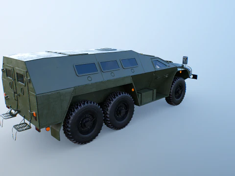 SBA-60-K2 Bulat 3D Model