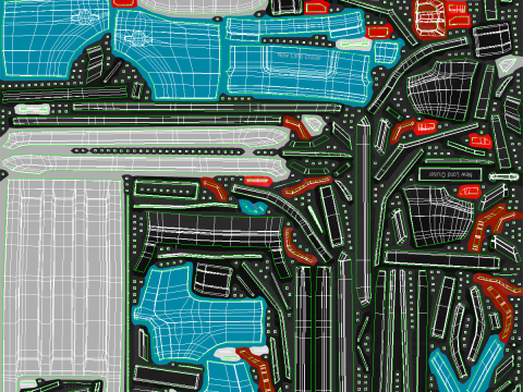 Toyota Land Cruiser 250 et Camping Caravane Modèle 3D