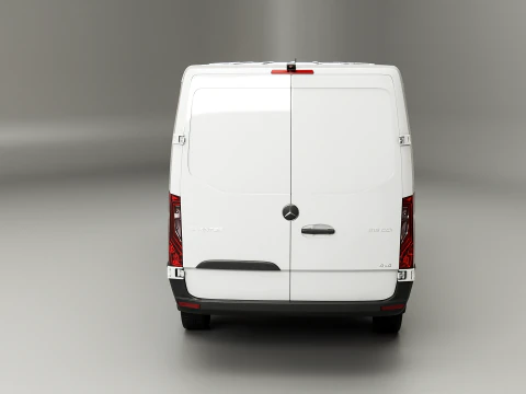 Mercedes Sprinter 4x4 teto baixo UE Modelo 3D