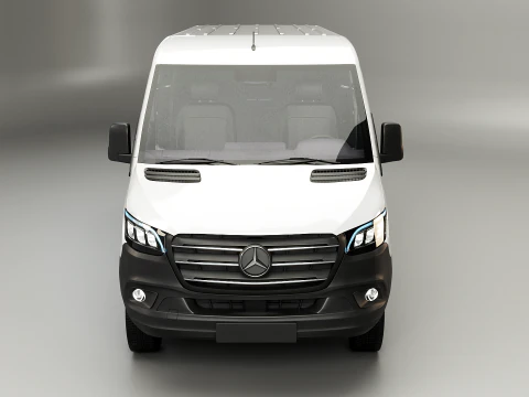 Mercedes Sprinter 4x4 teto baixo UE Modelo 3D
