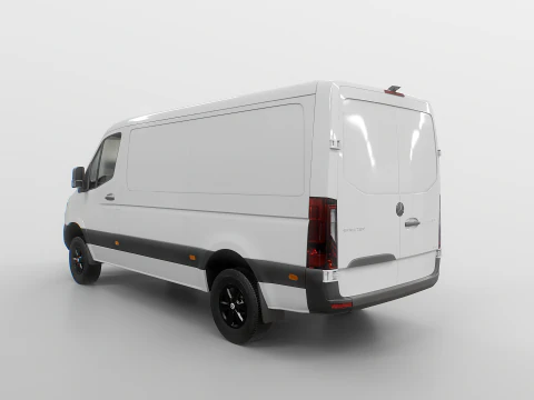 Mercedes Sprinter 4x4 teto baixo UE Modelo 3D