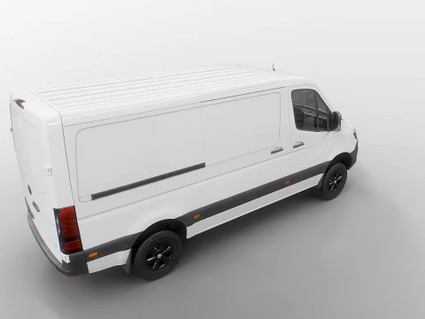 Mercedes Sprinter 4x4 teto baixo UE Modelo 3D