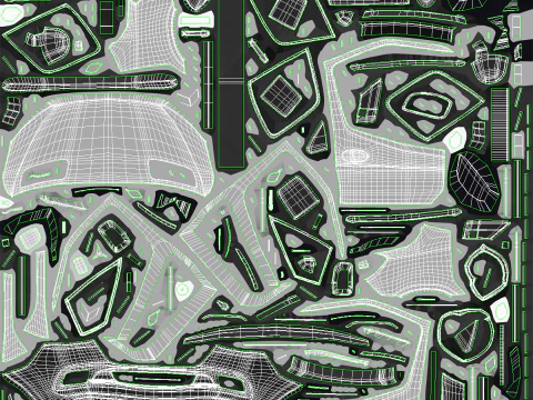 Mercedes Sprinter 4x4 teto baixo UE Modelo 3D