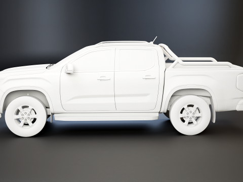 VW Amarok Pan Americana senza texture Modello 3D