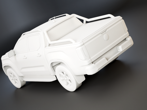 VW Amarok Pan Americana senza texture Modello 3D