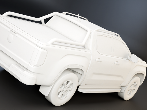 VW Amarok Pan Americana senza texture Modello 3D