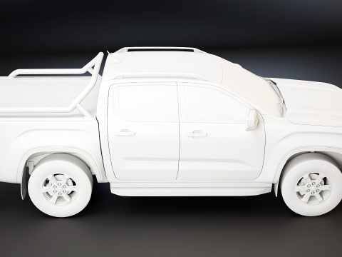 VW Amarok Pan Americana senza texture Modello 3D