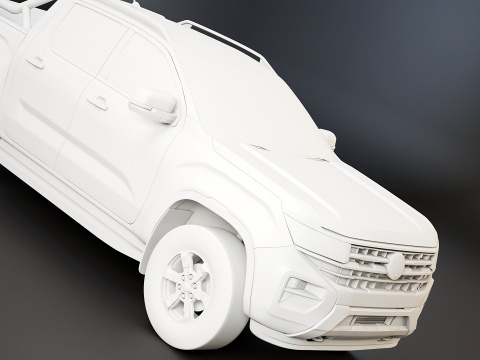 VW Amarok Pan Americana senza texture Modello 3D