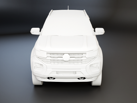 VW Amarok Pan Americana senza texture Modello 3D