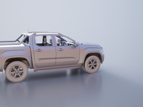 VW Amarok Pan Americana senza texture Modello 3D