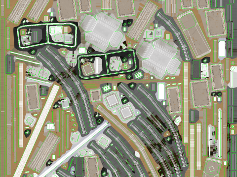 क्लासिक मोटरहोम 1986 पुराना 3D मॉडल