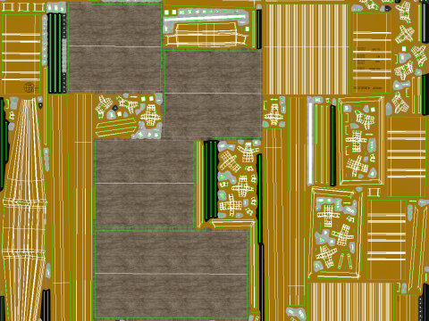 Cont&ecirc;iner Intermodal Amarelo de 40 p&eacute;s de comprimento Modelo 3D