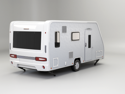 Roulotte da campeggio Modello 3D