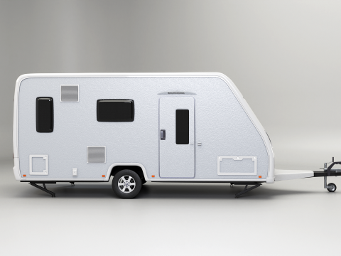 Caravana de acampamento Modelo 3D