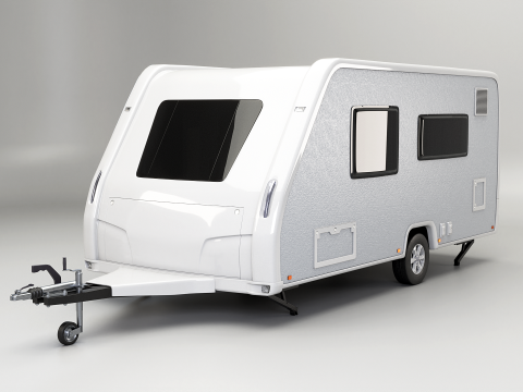 Caravana de acampamento Modelo 3D