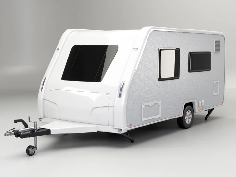 Roulotte da campeggio Modello 3D