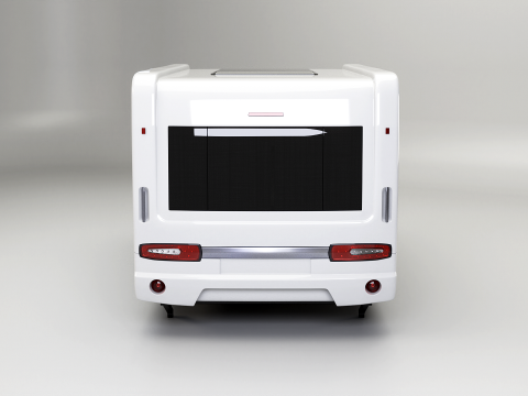 Caravana de acampamento Modelo 3D