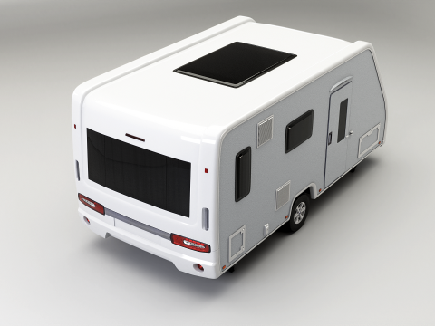 Caravana de acampamento Modelo 3D