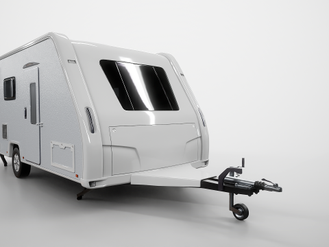 Caravana de acampamento Modelo 3D