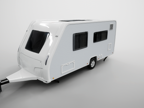 Caravana de acampamento Modelo 3D