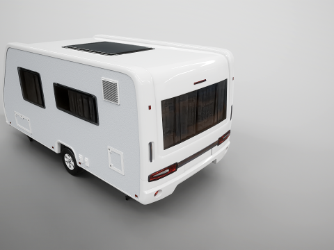 Caravana de acampamento Modelo 3D