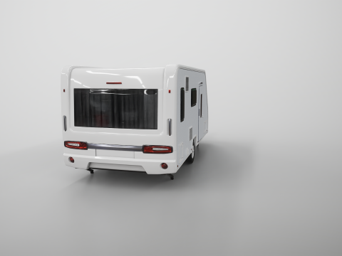 Caravana de acampamento Modelo 3D