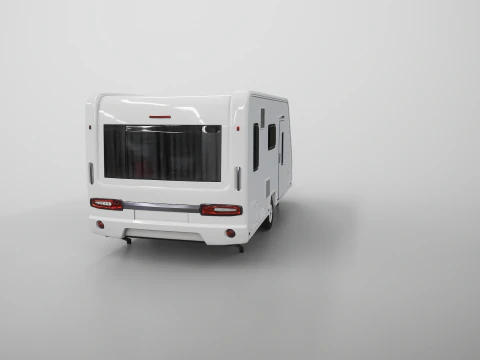 Roulotte da campeggio Modello 3D