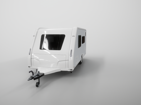 Caravana de acampamento Modelo 3D