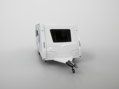 Caravana de acampamento Modelo 3D