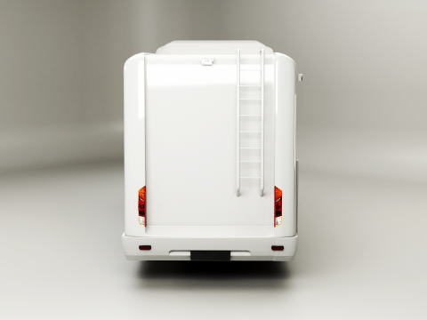 Camper moderno Modelo 3D