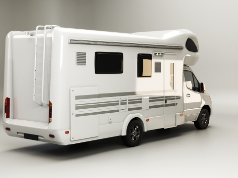 Camper moderno Modelo 3D