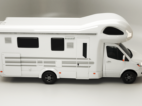 Camper moderno Modelo 3D