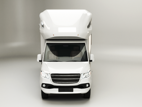 Camper moderno Modelo 3D