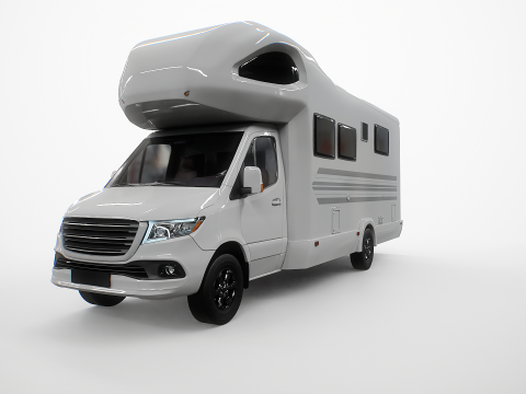 Camper moderno Modelo 3D