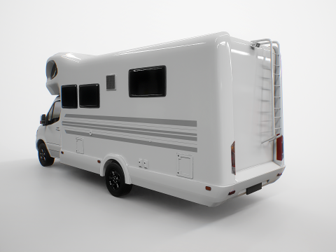 Camper moderno Modelo 3D