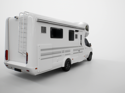 Camper moderno Modelo 3D