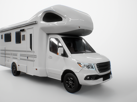 Camper moderno Modelo 3D