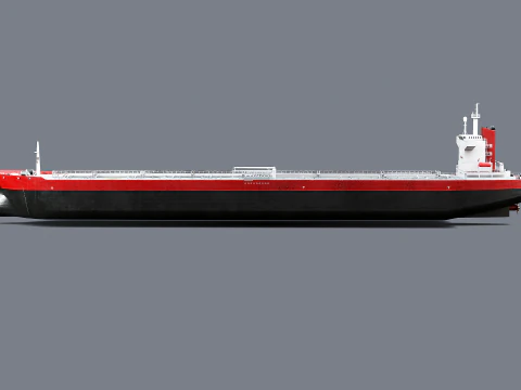 Modern Oil Tanker Vessel 3D Model