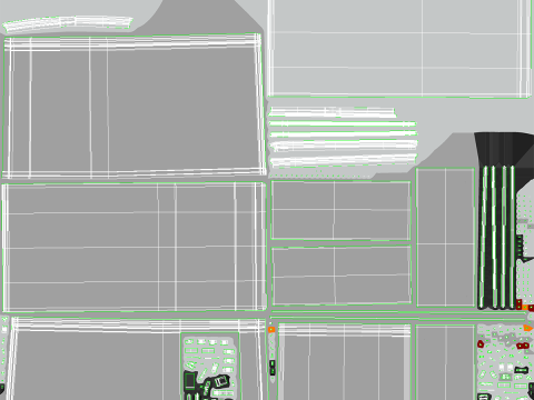 Refrigerated Van Box Structure 3D Model